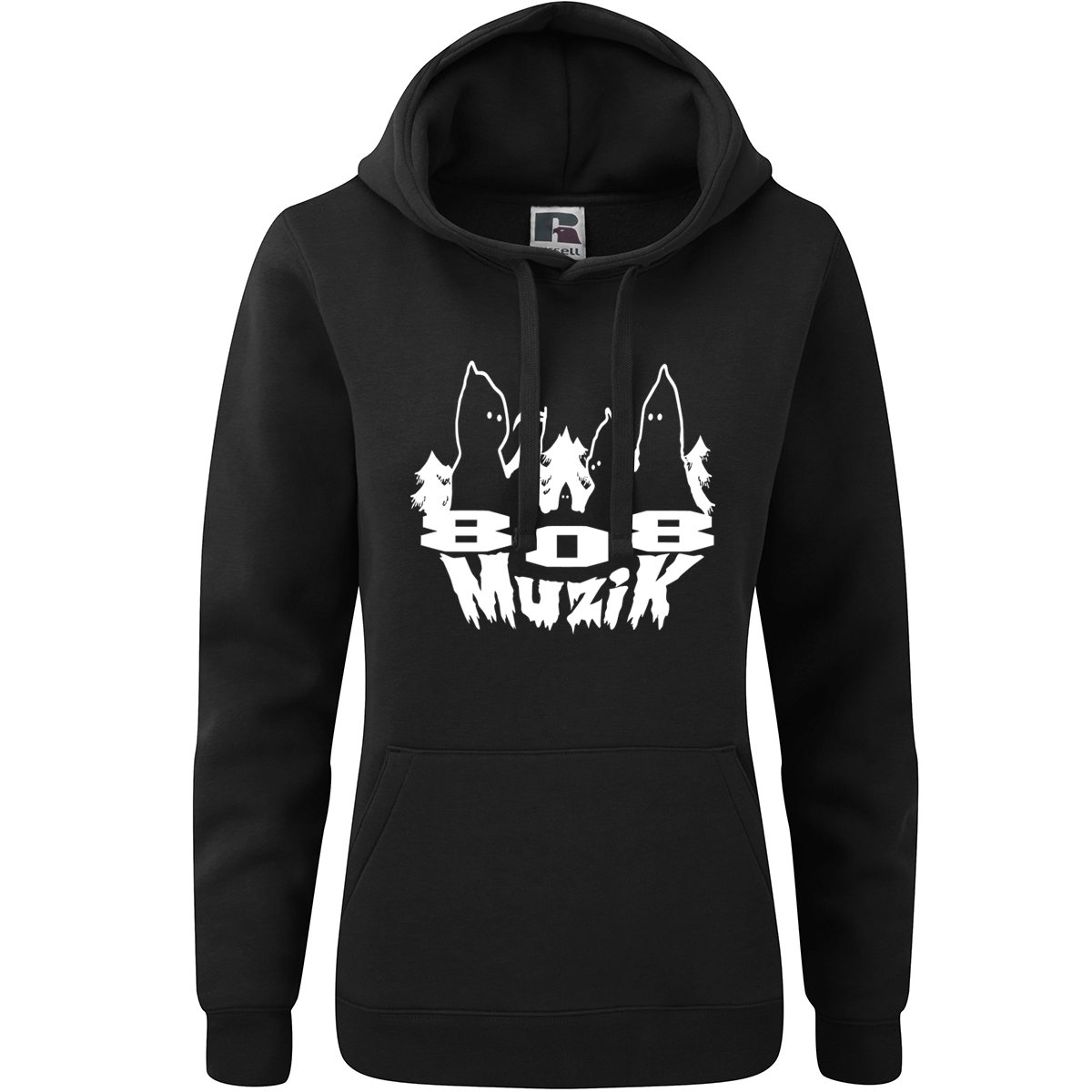 Bild von 808 GOONZ - SLIM HOODY [schwarz]